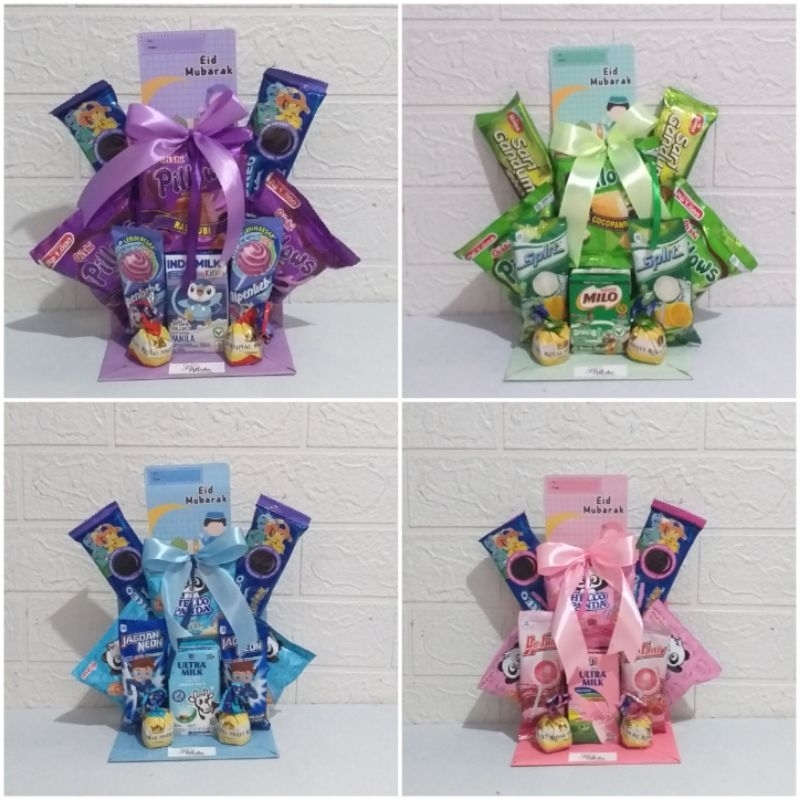 Souvenir/Parcel/Ultah/Lebaran/Wisuda (Mini Mading Snack)