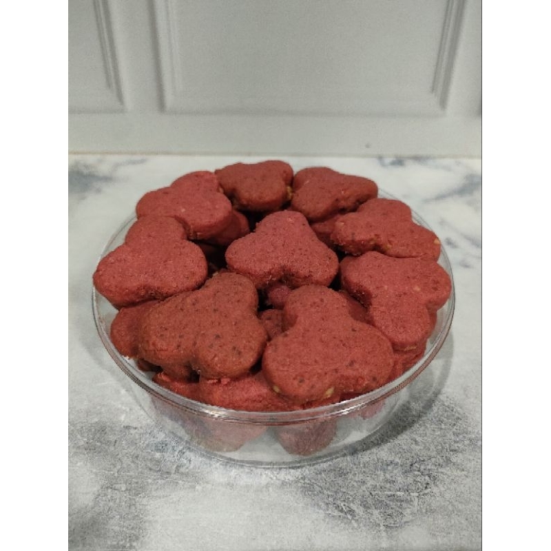 

Cookies Kacang Red Velvet