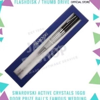 

BALLPOINT pen swarovski CRYSTALLINE ACTIVECRYSTALS USb 16gb [BLACK]