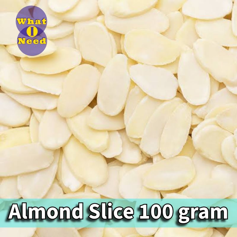 

Raw Almond Slice / Almond Iris Mentah 100 gram