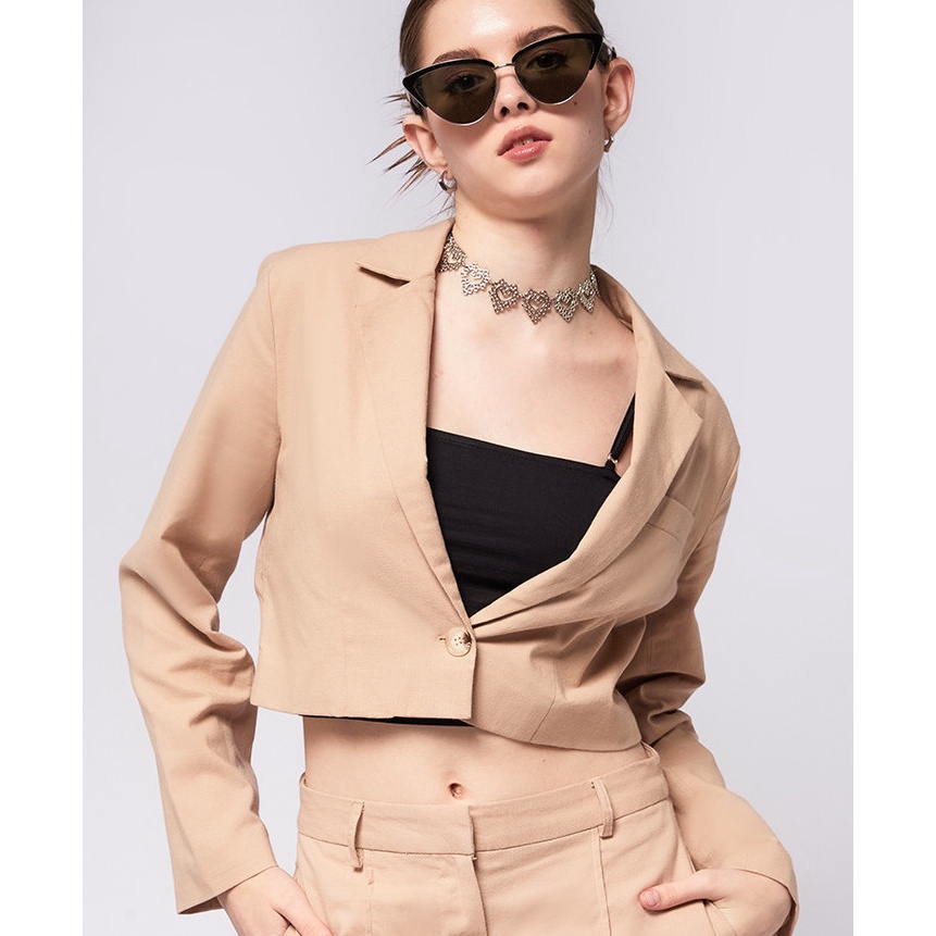 Terkini COLORBOX Crop Rustic Blazer Bee