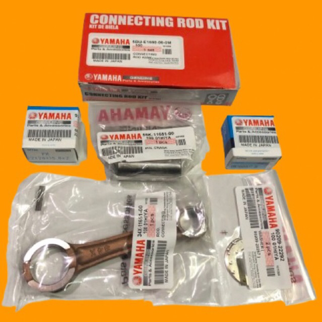 Stang piston 125z original yamaha - stang seher original 125z - setang seher 125z - conrod 125z - ti