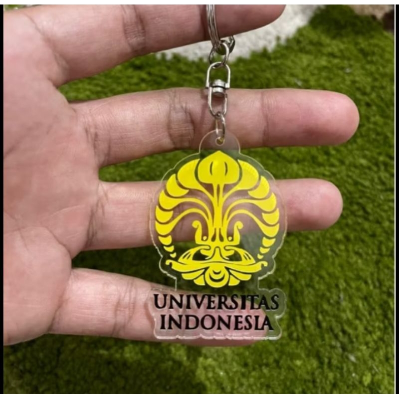 Gantungan Kunci Logo Kampus CUSTOM - FREE DESAIN - LOGO KAMPUS UGM//UNESA//UB