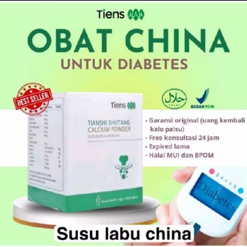 

SUSU LABU CHINA - SHUTANG KALSIUM POWDER - Obat China Untuk Diabetes - Tianshi Shutang Kalsium Powder Solusi Diabetes Gula Darah Dan Kencing Manis