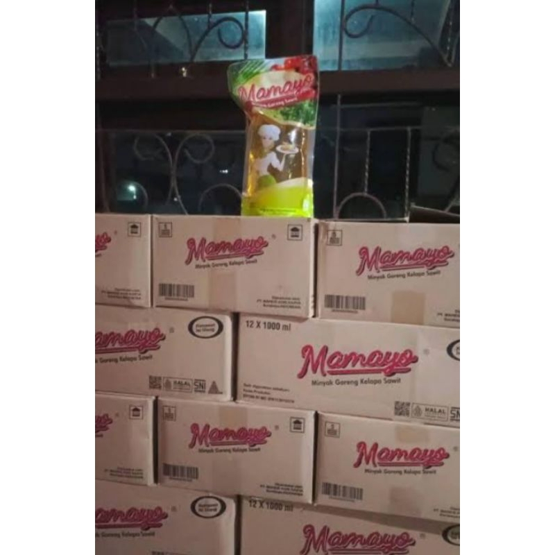 

minyak goreng mamayo 1lt X 2