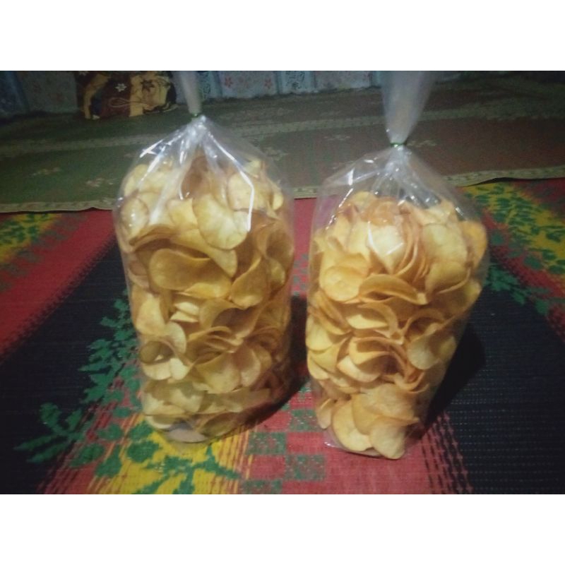 

KERIPIK SINGKONG RENYAH GURIH BALADO HARGA ISI 500 GRAM