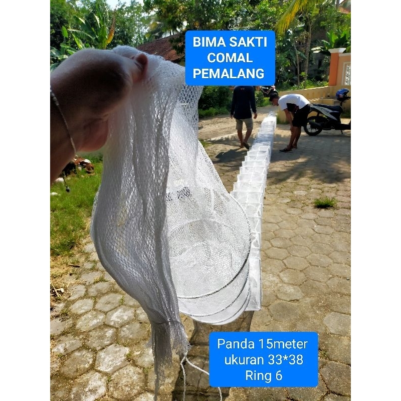 Bubu naga putih ring 6 panjang -+15meter ( PANDA BRAND )