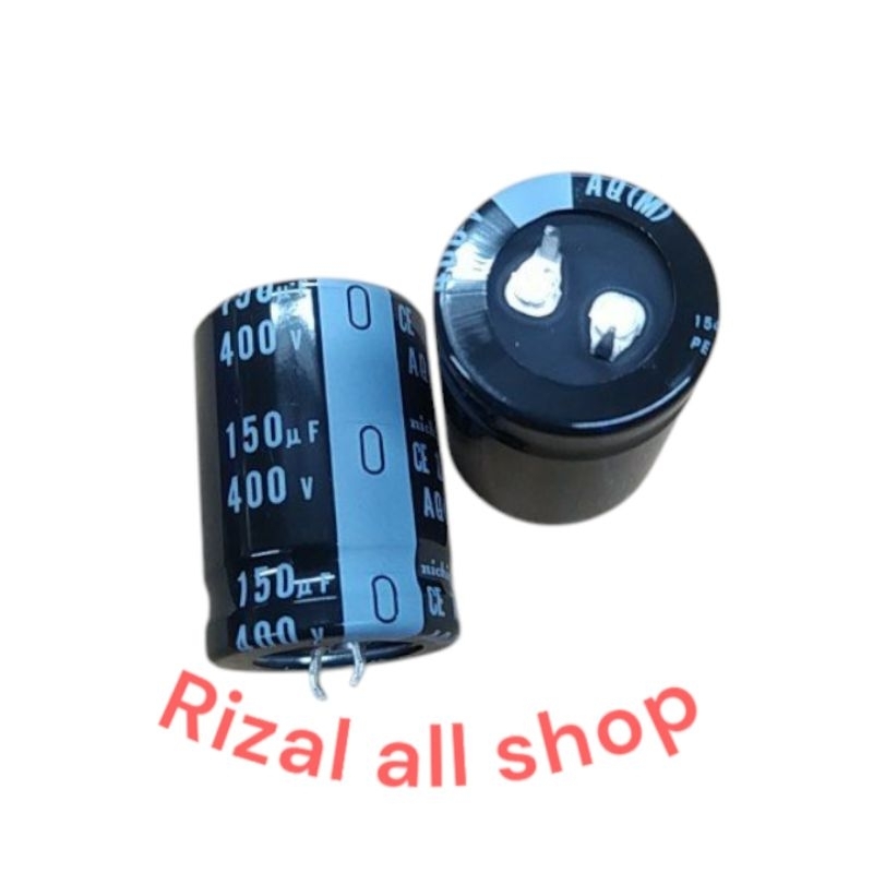 Elco 150uf 400v Nichicon kapasitor elco