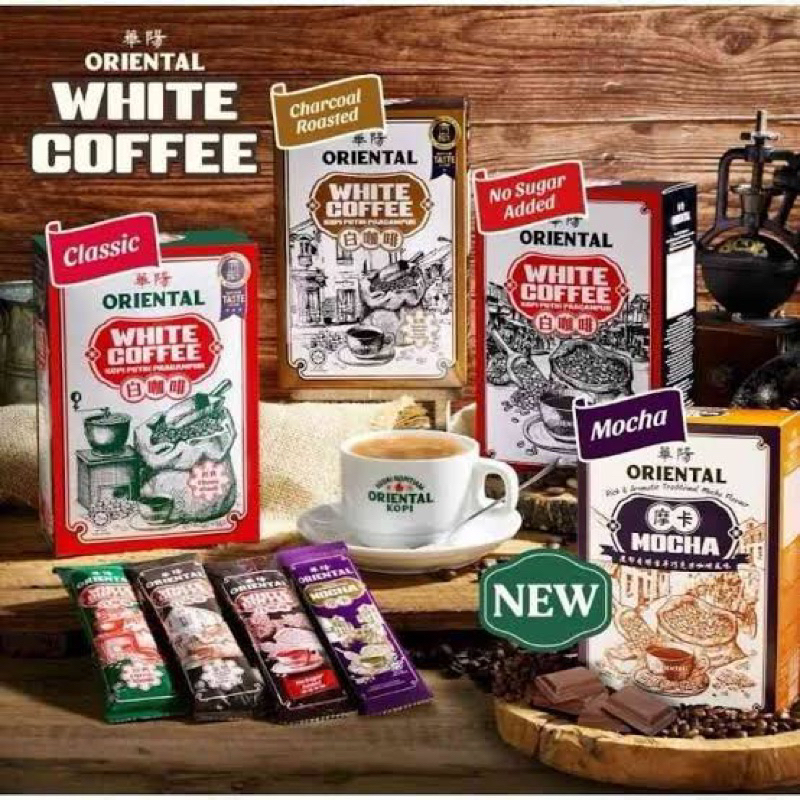 

READY THE FAMOUS MALAYSIAN COFFEE ORIENTAL KOPI MALAYSIA