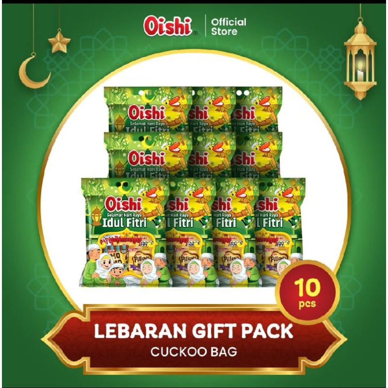 

OISHI GIFT PACK LEBARAN 1 BALL isi 10 pack