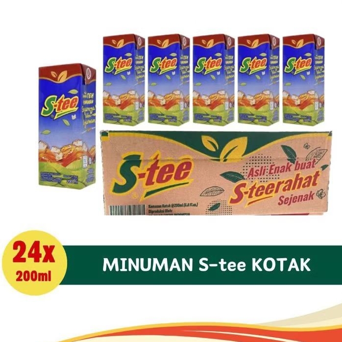 

S-tee Teh Melati 200ml Dus - Isi 24pcs