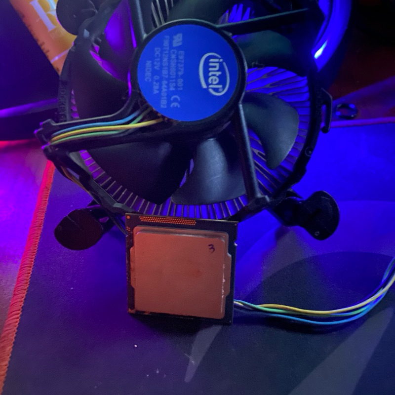 intel core i5 3470 + fan