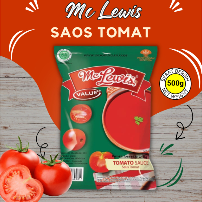 

Mc Lewis Tomato Sauce 500 g