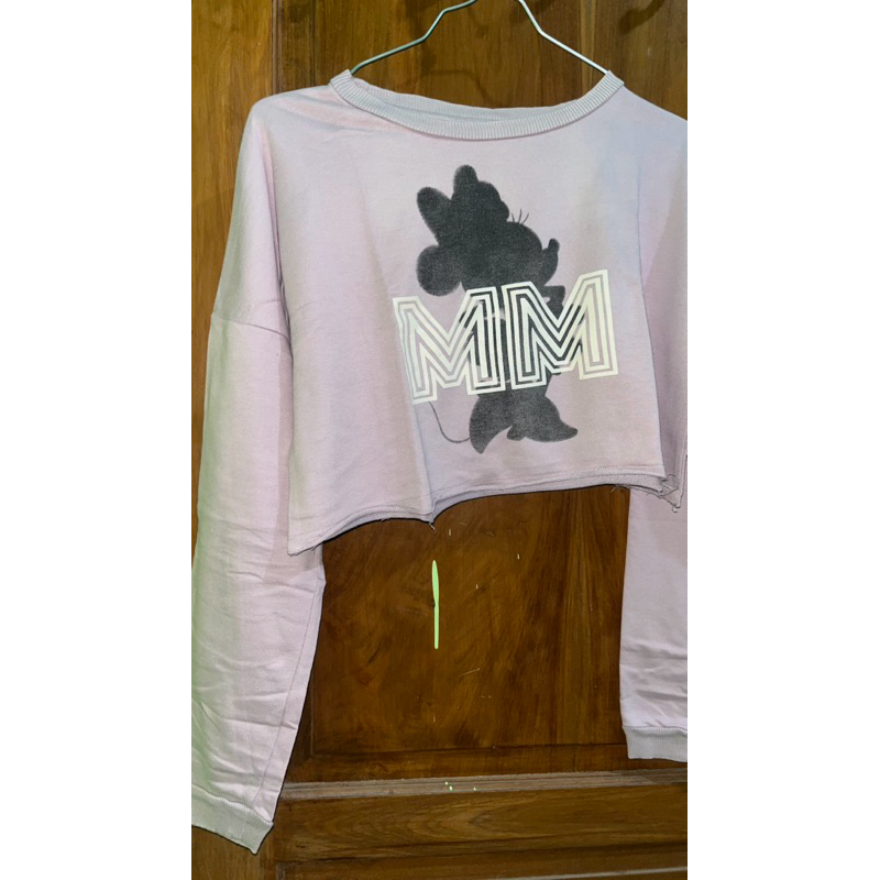 crop top ungu colorbox edisi disney