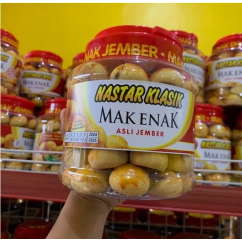 

NASTAR KLASIK MAK ENAK ASLI JEMBER TOPLES 600 GRAM