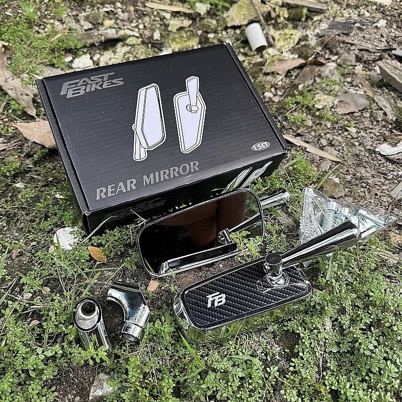 Fastbikes Spion Variasi Model H2C Crome Mini Carbon Universal Mio Beat Aerok Nmax