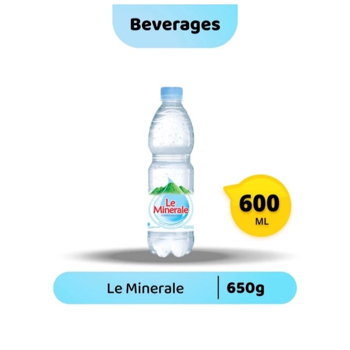 

Le Minerale 600ml