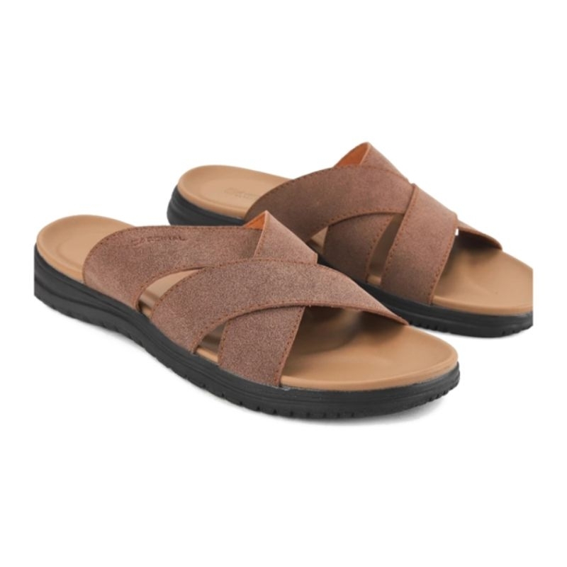 Sandal Slop Pria Cardinal Yama 5 MC7CKZ1296N 03I Coklat Original