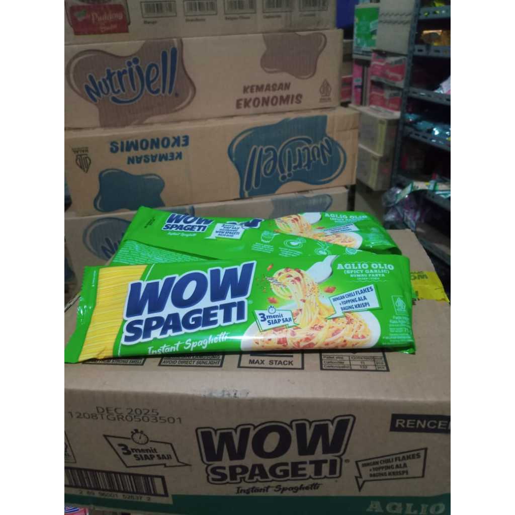

WOW Spageti Aglio Olio 1 Renceng ( 75gr x 5pc )