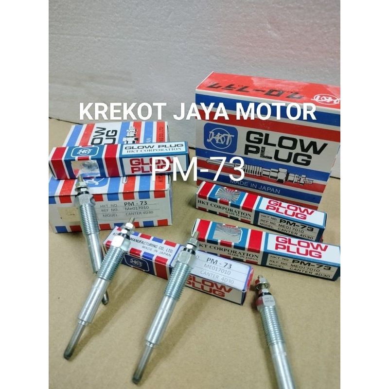 BUSI PEMANAS / GLOW PLUG PM-73  BARU BERGARANSI JAPAN