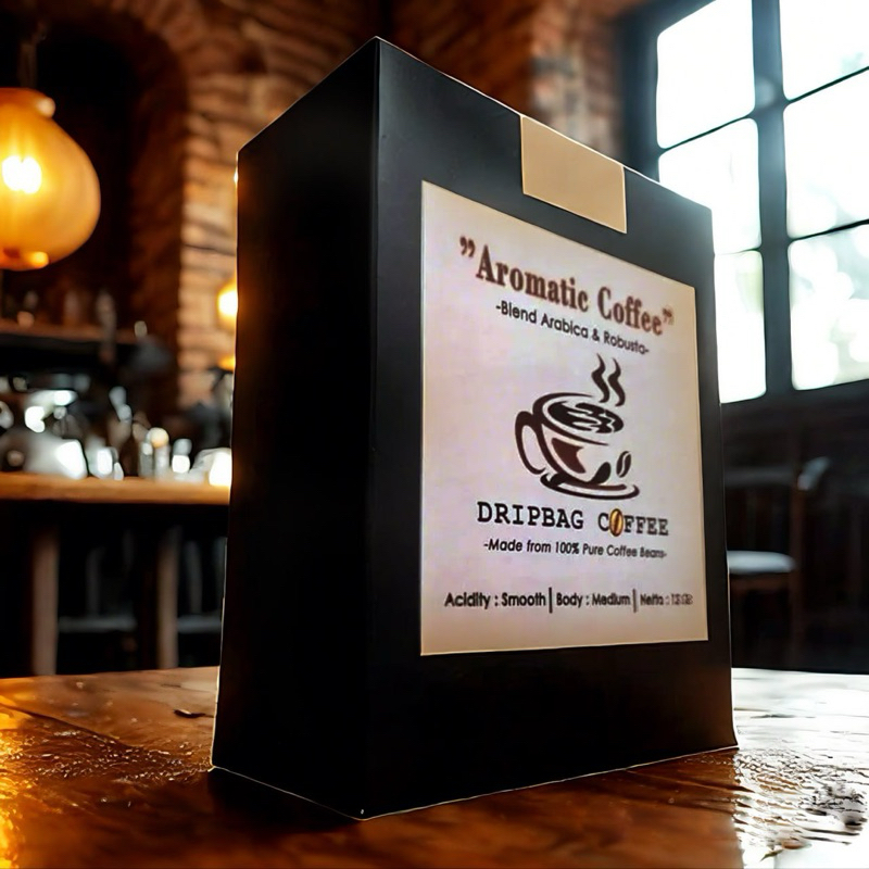 

Kopi Dripbag Premium - Aroma Kuat & Rasa Murni (5 pcs/box)