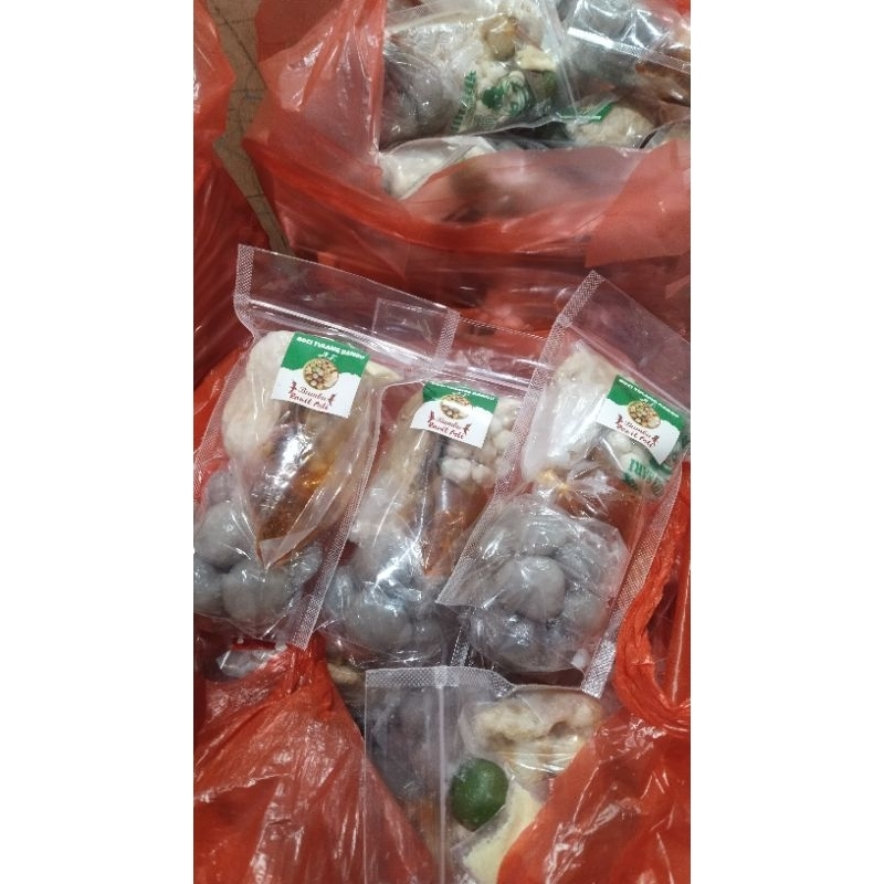 

Bakso Aci Bumbu Rawit Asli (Tulang Rangu)