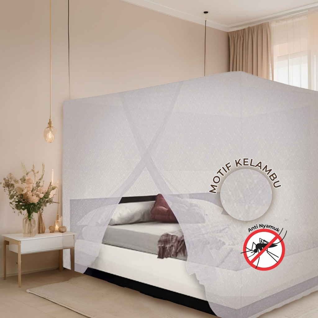 Kelambu Polos Kelambu Anti Nyamuk Kelambu Dewasa Ukuran Jumbo