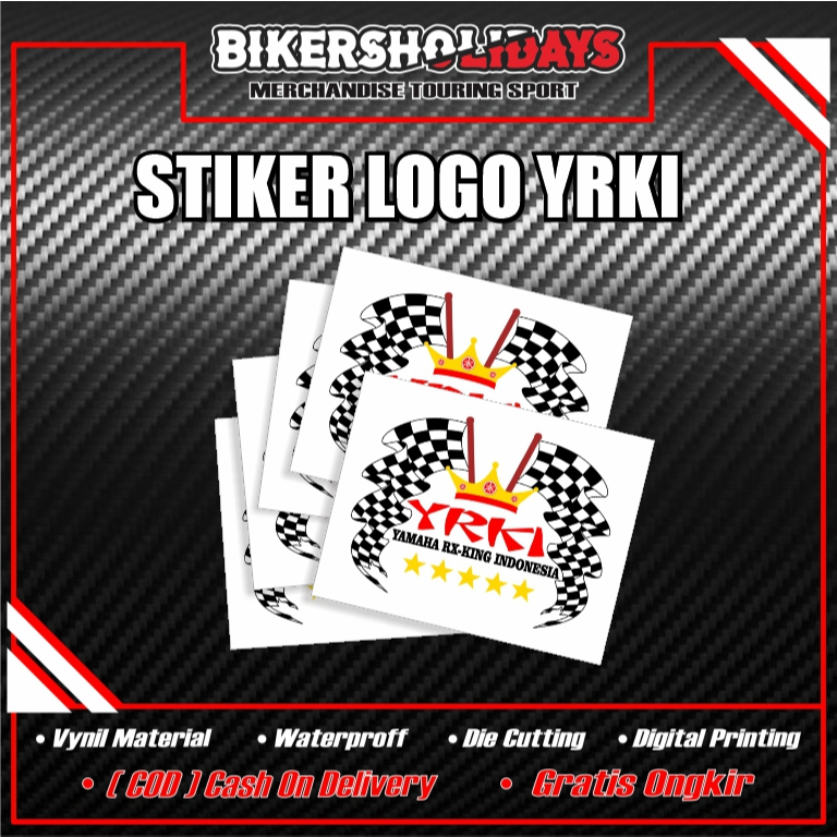 stiker logo YRKI/stiker yamaha rx-king indonesia