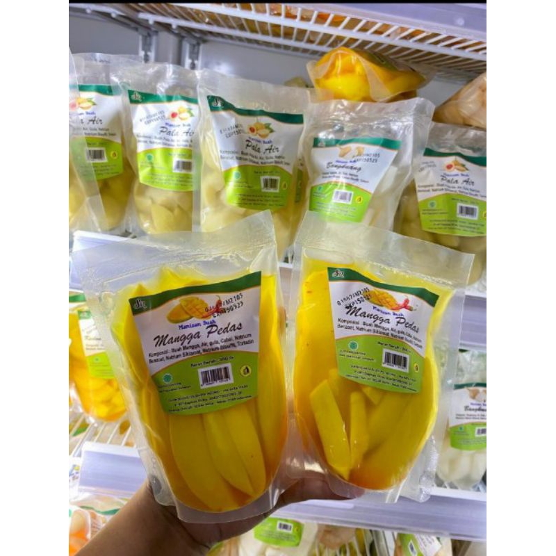 

manisan buah mangga pedas