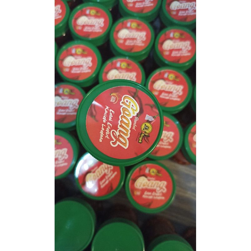 

Sambal Goang bawang pedas toples