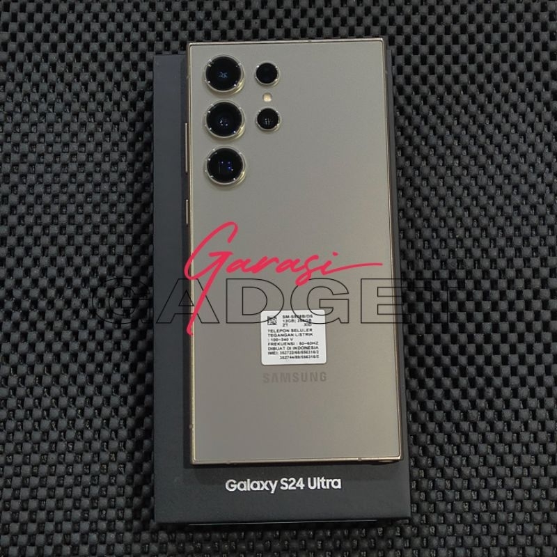 Samsung Galaxy S24 Ultra 5G 12/256 GB | 12/1 TB Garansi Resmi SEIN Indonesia Second Bekas Original