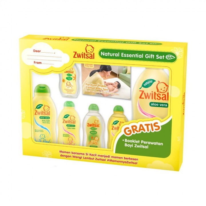 kado perawatan kulit bayi set zwitsal box/gift box set zwitsal/zwitsal box/bedak sabun zwitsal