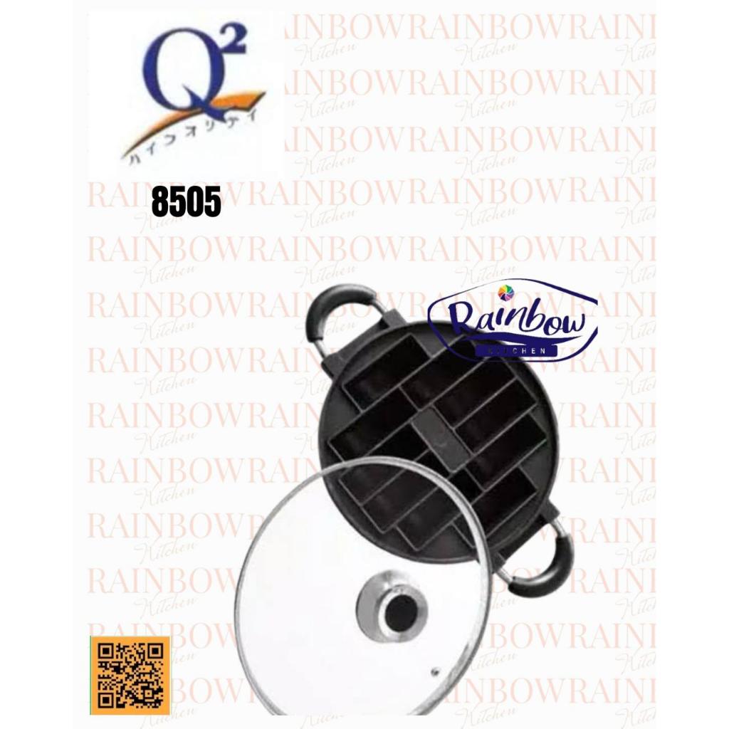 Q2 - Cetakan Kue Pukis 10 Lubang + Tutup Kaca / Q2 8505