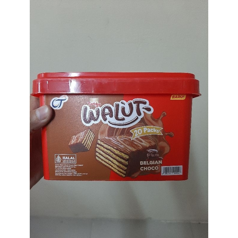 

TANGO WALUT Rasa Belgian Choco isi 20 PACK