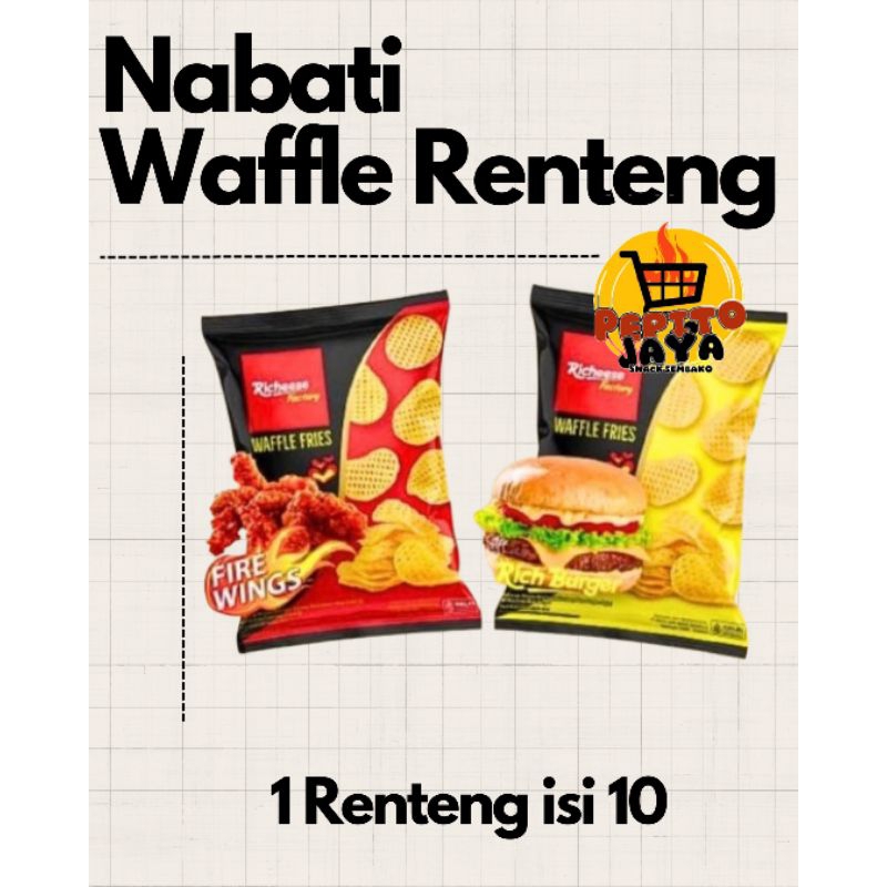 

Nabati Chiki Baru / Nabati Waffle Renteng / Rich Burger BBQ