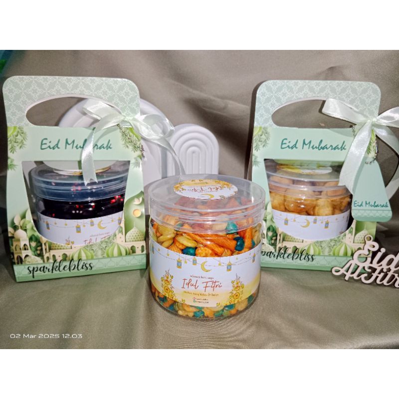 

hampers snack idul fitri kemas cantik