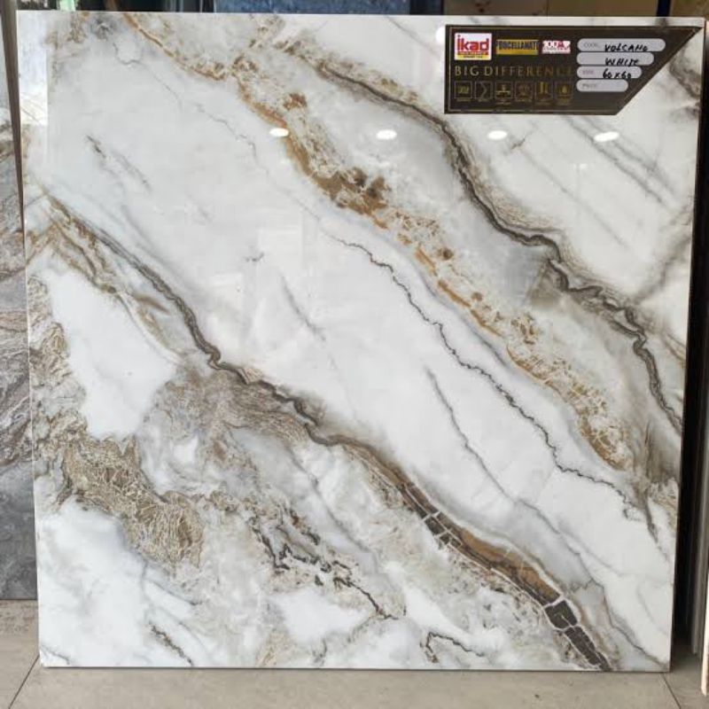 granit ikad volcano white 60x60