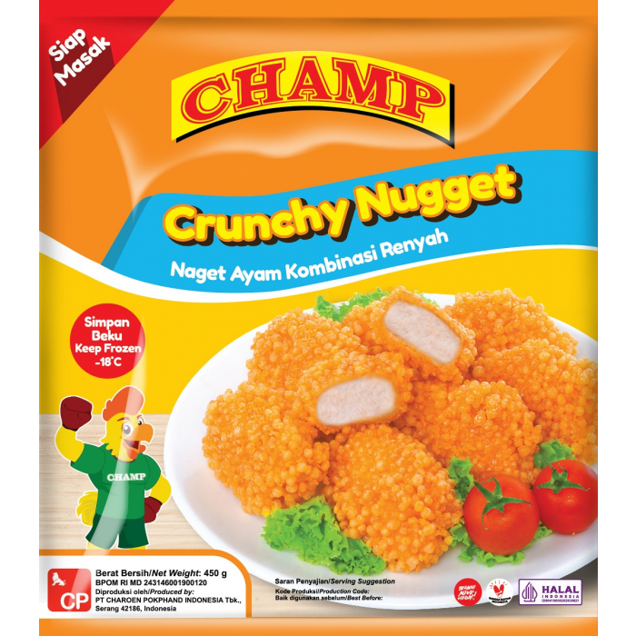 

Champ Nugget Crunchy 450 gram