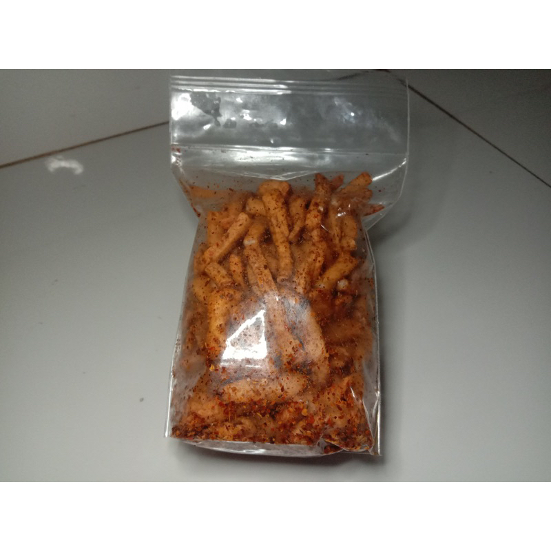 

Basreng pedas daun jeruk