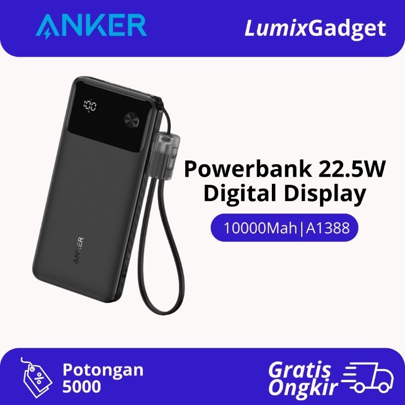 Anker Power Bank A1388 | 10000 mAh , 22.5 W