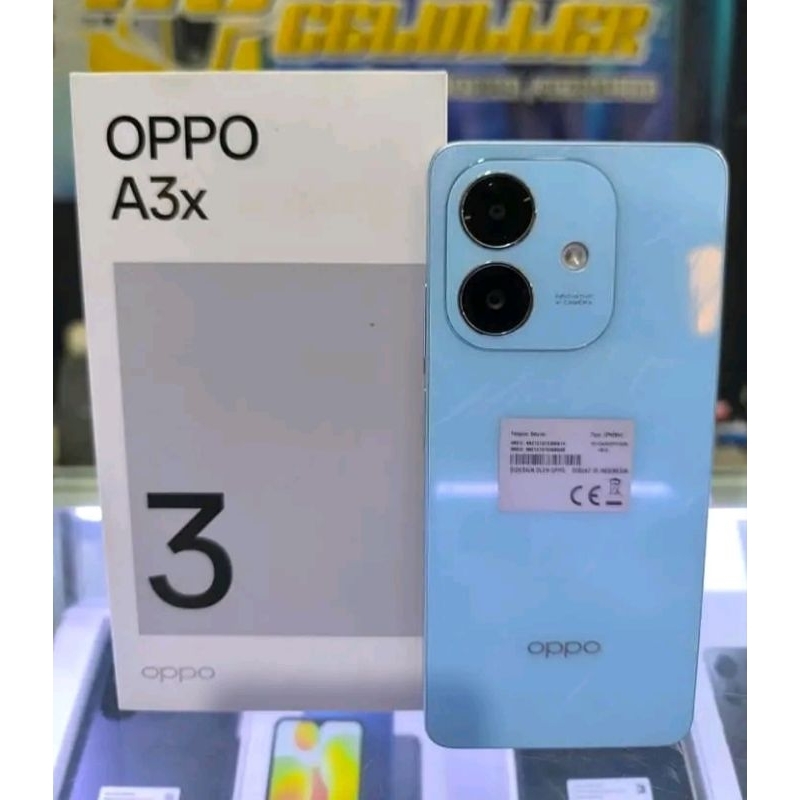 Promo ramadhan sale Handphone second Oppo A3X second original resmi garansi