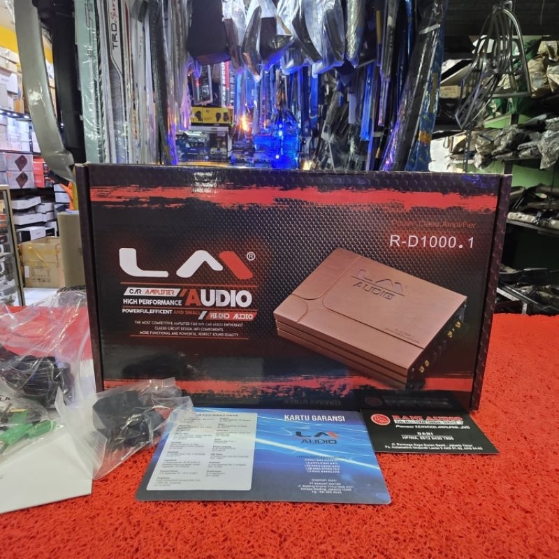 Power Monoblock LM AUDIO R-D1000.1 Monoblock Digital