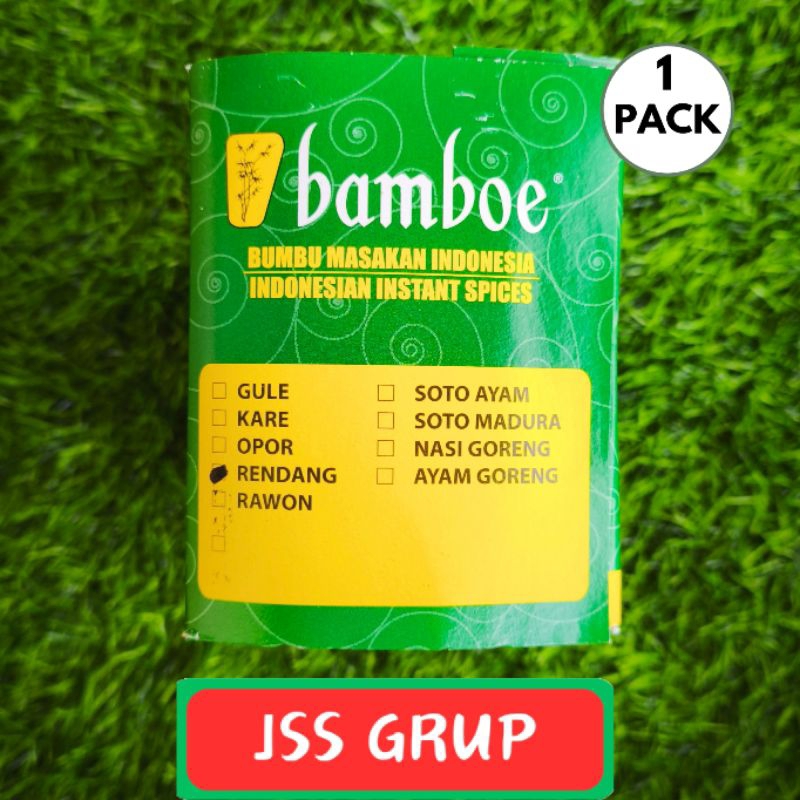 

Bumbu bambu rendang per box isi 20 murah (box)