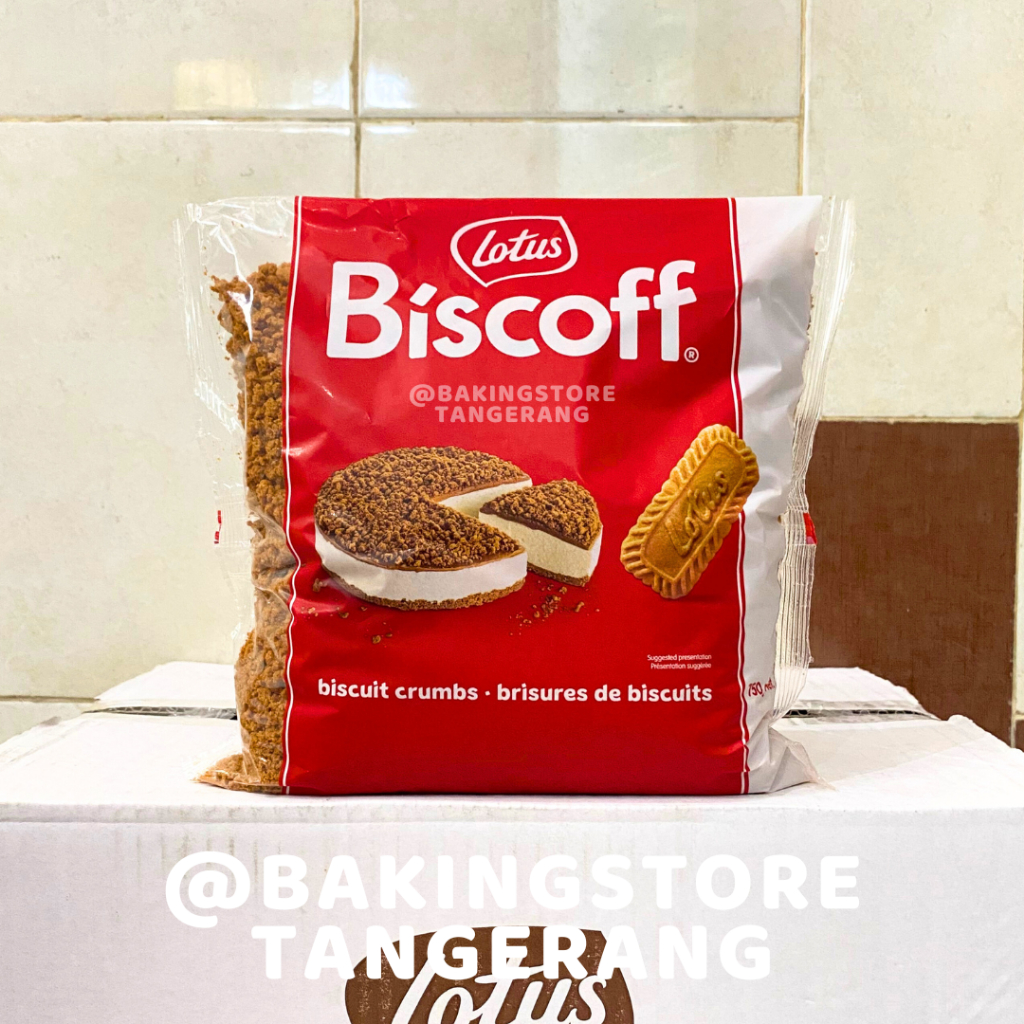 

Lotus Biscoff Cookies Crumb | Lotus Biscuit Crumble 750 Gr | Dekorasi Kue