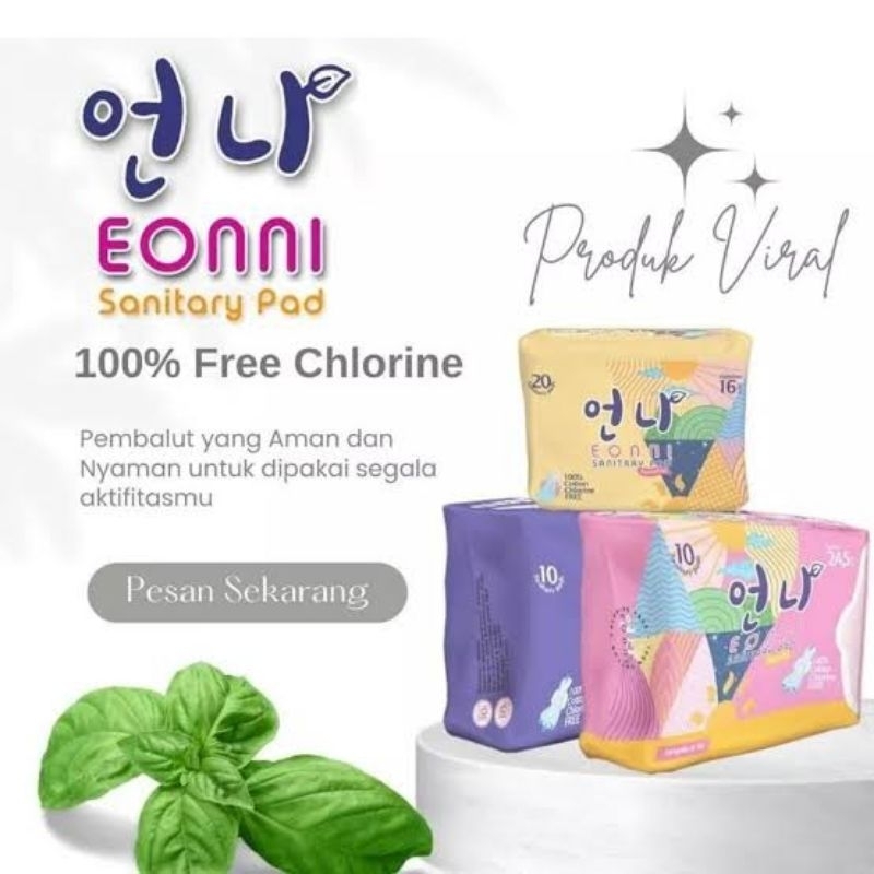 pembalut eonni day, eonni pantylaner