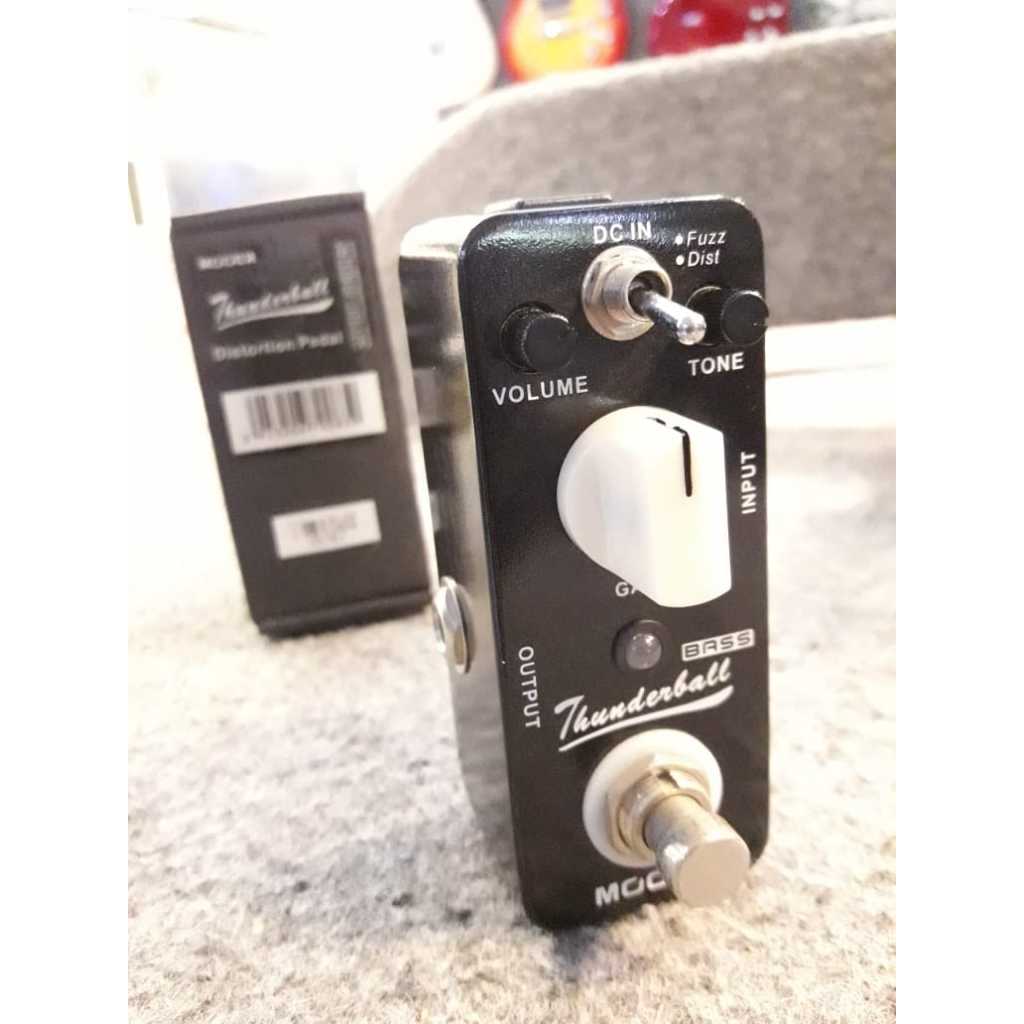 Mooer Thunderball Bass Fuzz, Bass Overdrive Pedal Effect