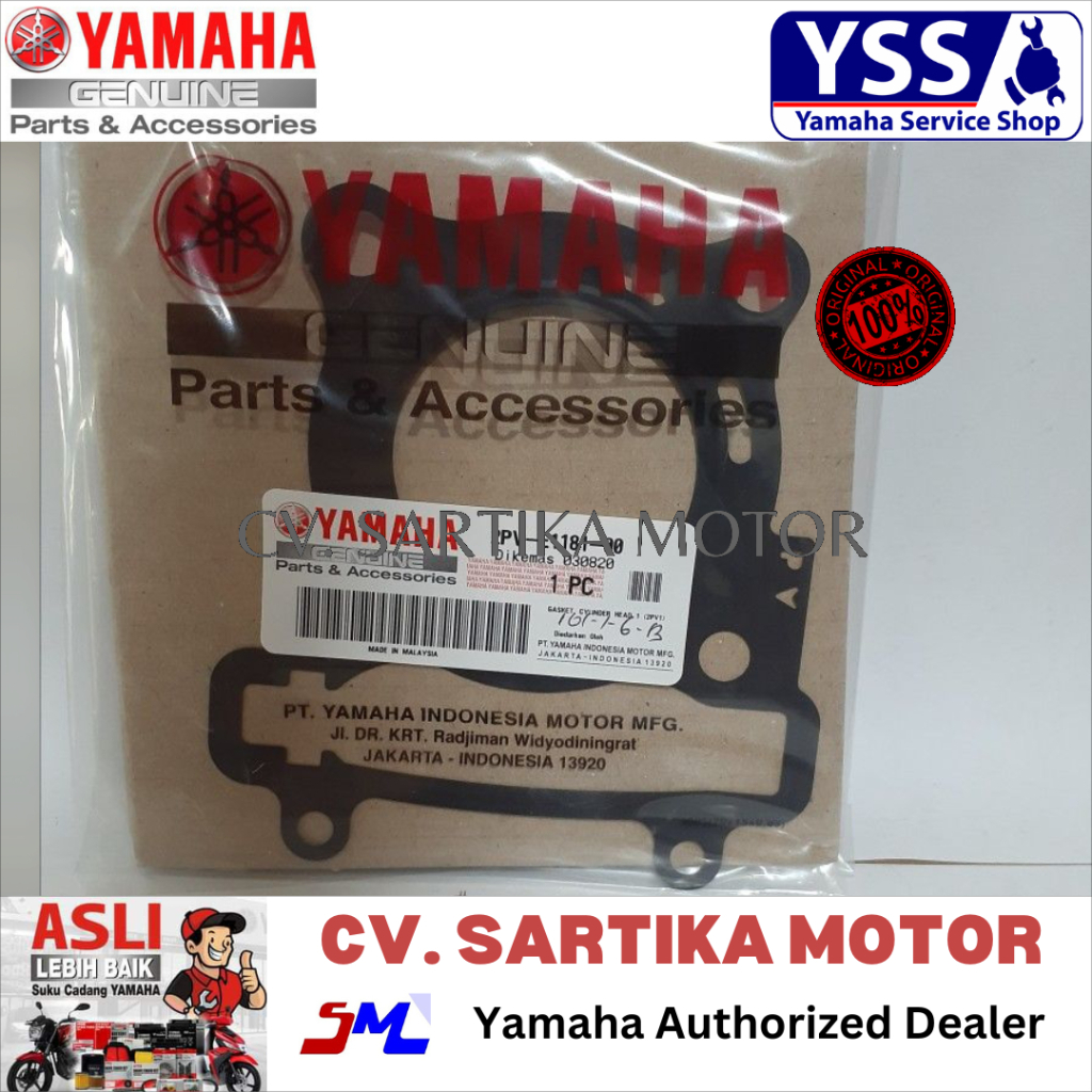 Paking Blok Mx King / Gasket Cylinder Head / 2PV-E1181-00