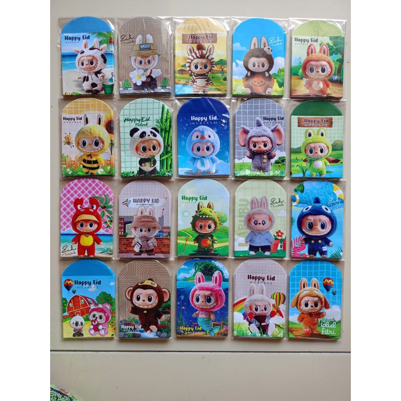 

Murah!! (50 pcs) Amplop lebaran UK Medium, amplop hari raya idul fitri, angpao motif 2025