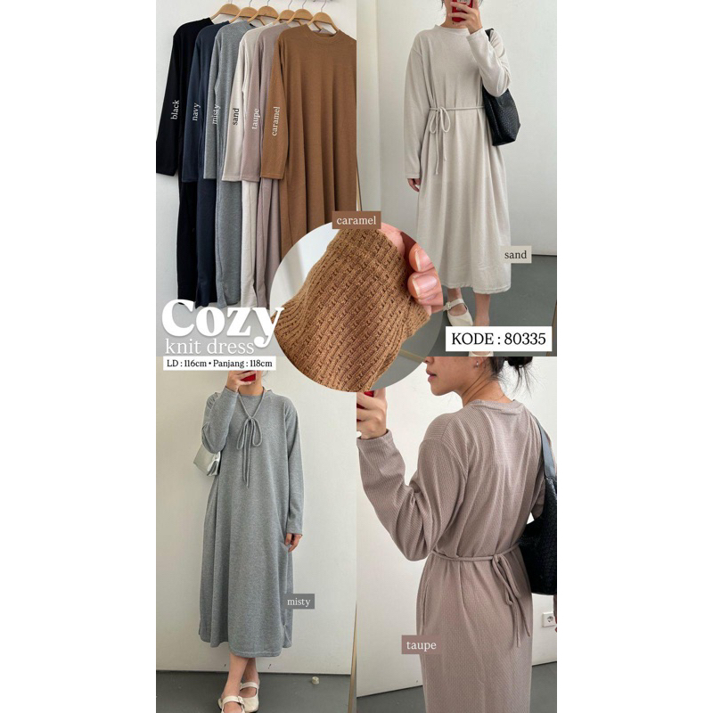 HANIA MIDI DRESS KNIT