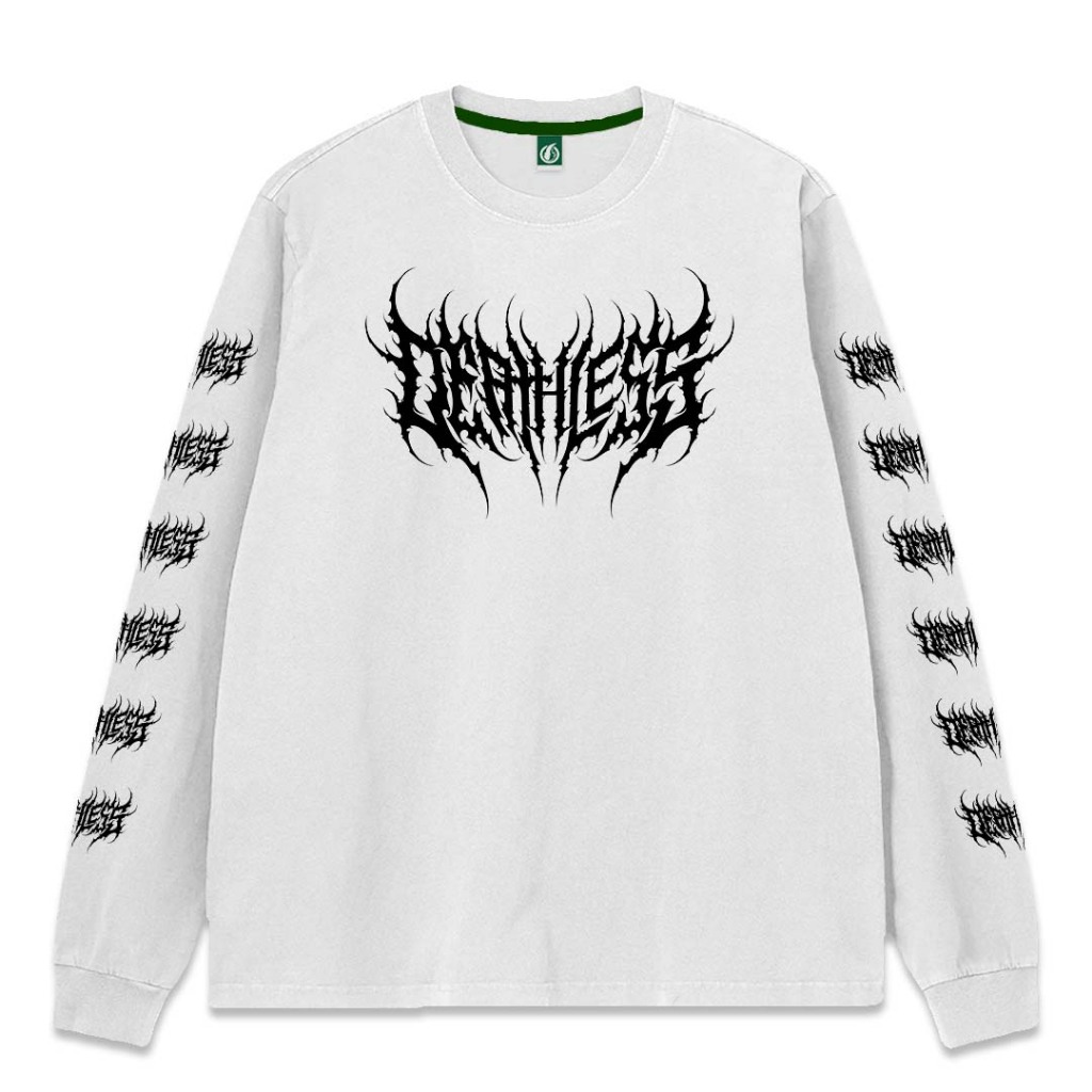 DEATHLESS KAOS LENGAN PANJANG | LABART | PUTIH | LS SERIES